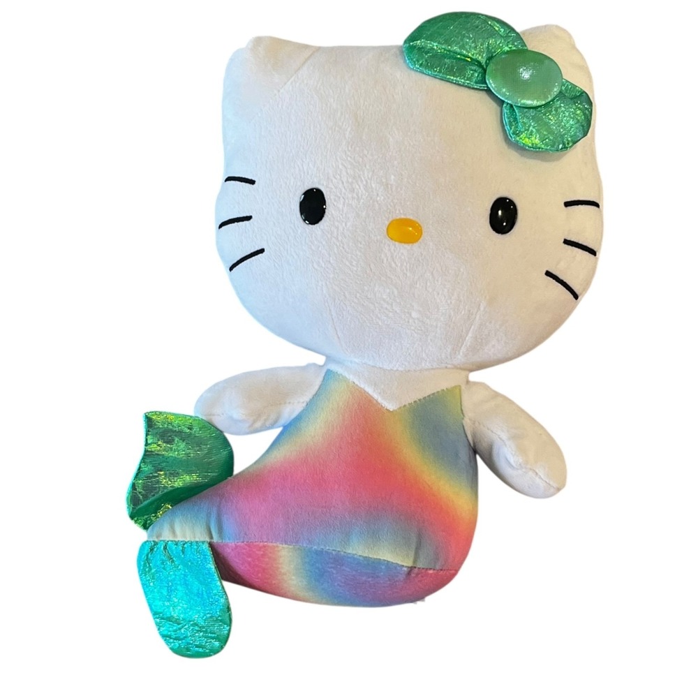 TY Sanrio Hello Kitty Mermaid Plush Stuffed Animal 2013 12"